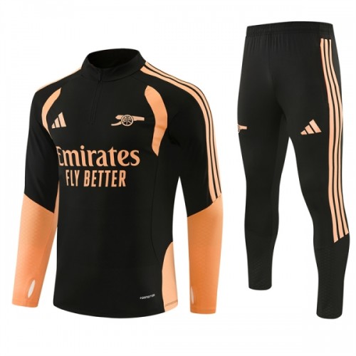 Arsenal Felpe da Allenamento Quarto-Zip 2026-27 Nera - Uomo Arsenal Felpe da Allenamento Quarto-Zip 2026-27 Nera - Uomo