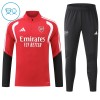 Arsenal Felpe da Allenamento Quarto-Zip 2026-27 Rossa - Bambino Arsenal Felpe da Allenamento Quarto-Zip 2026-27 Rossa - Bambino