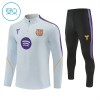 Barcellona Felpe da Allenamento Quarto-Zip 2026-27 Bianca - Bambino Barcellona Felpe da Allenamento Quarto-Zip 2026-27 Bianca - Bambino