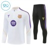Barcellona Felpe da Allenamento Quarto-Zip 2026-27 Bianca - Bambino Barcellona Felpe da Allenamento Quarto-Zip 2026-27 Bianca - Bambino