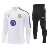 Barcellona Felpe da Allenamento Quarto-Zip 2026-27 Bianca - Uomo Barcellona Felpe da Allenamento Quarto-Zip 2026-27 Bianca - Uomo