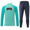 Barcellona Felpe da Allenamento Quarto-Zip 2026-27 Verde - Uomo