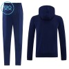 Bayern Monaco Hoodie Felpe da Allenamento 2026-27 Navy - Bambino