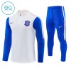 Chelsea Felpe da Allenamento Quarto-Zip 2026-27 Bianca - Bambino Chelsea Felpe da Allenamento Quarto-Zip 2026-27 Bianca - Bambino
