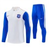 Chelsea Felpe da Allenamento Quarto-Zip 2026-27 Bianca - Uomo Chelsea Felpe da Allenamento Quarto-Zip 2026-27 Bianca - Uomo