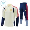 FC Bayern Monaco Felpe da Allenamento Quarto-Zip 2026-27 Bianca - Bambino FC Bayern Monaco Felpe da Allenamento Quarto-Zip 2026-27 Bianca - Bambino