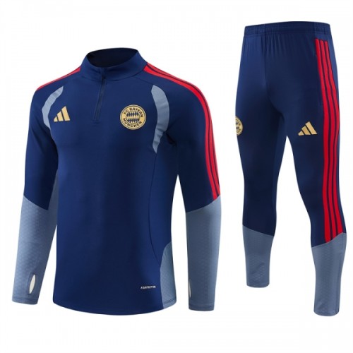 FC Bayern Monaco Felpe da Allenamento Quarto-Zip 2026-27 Blu - Uomo FC Bayern Monaco Felpe da Allenamento Quarto-Zip 2026-27 Blu - Uomo
