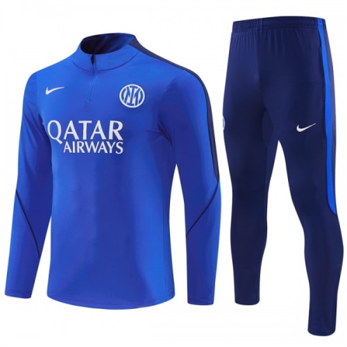 Inter Milan Felpe da Allenamento Quarto-Zip 2026-27 Blu - Uomo Inter Milan Felpe da Allenamento Quarto-Zip 2026-27 Blu - Uomo