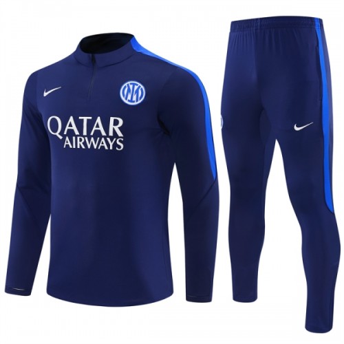 Inter Milan Felpe da Allenamento Quarto-Zip 2026-27 Blu - Uomo Inter Milan Felpe da Allenamento Quarto-Zip 2026-27 Blu - Uomo