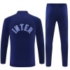 Inter Milan Felpe da Allenamento Quarto-Zip 2026-27 Blu - Uomo