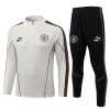 Manchester City Felpe da Allenamento Quarto-Zip 2026-27 Grigia - Uomo Manchester City Felpe da Allenamento Quarto-Zip 2026-27 Grigia - Uomo
