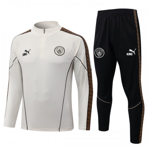 Manchester City Felpe da Allenamento Quarto-Zip 2026-27 Grigia - Uomo Manchester City Felpe da Allenamento Quarto-Zip 2026-27 Grigia - Uomo