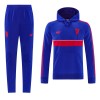 Manchester United Hoodie Felpe da Allenamento 2026-27 Blu - Uomo Manchester United Hoodie Felpe da Allenamento 2026-27 Blu - Uomo