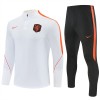 Paesi Bassi Felpe da Allenamento Quarto-Zip 2026-27 Bianca - Uomo Paesi Bassi Felpe da Allenamento Quarto-Zip 2026-27 Bianca - Uomo