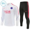 Paris Saint Germain Felpe da Allenamento Quarto-Zip 2026-27 Bianca - Bambino Paris Saint Germain Felpe da Allenamento Quarto-Zip 2026-27 Bianca - Bambino