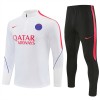 Paris Saint Germain Felpe da Allenamento Quarto-Zip 2026-27 Bianca - Uomo Paris Saint Germain Felpe da Allenamento Quarto-Zip 2026-27 Bianca - Uomo