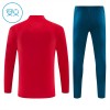 Portogallo Felpe da Allenamento Quarto-Zip 2026-27 Rossa - Bambino