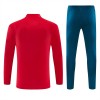 Portogallo Felpe da Allenamento Quarto-Zip 2026-27 Rossa - Uomo