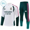 Real Madrid Felpe da Allenamento Quarto-Zip 2026-27 Bianca - Bambino Real Madrid Felpe da Allenamento Quarto-Zip 2026-27 Bianca - Bambino