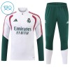 Real Madrid Felpe da Allenamento Quarto-Zip 2026-27 Bianca - Bambino