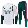 Real Madrid Felpe da Allenamento Quarto-Zip 2026-27 Bianca - Uomo