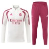 Real Madrid Felpe da Allenamento Quarto-Zip 2026-27 Bianca - Uomo