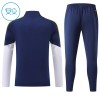 Real Madrid Felpe da Allenamento Quarto-Zip 2026-27 Blu - Bambino
