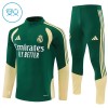 Real Madrid Felpe da Allenamento Quarto-Zip 2026-27 Verde - Bambino Real Madrid Felpe da Allenamento Quarto-Zip 2026-27 Verde - Bambino