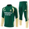 Real Madrid Felpe da Allenamento Quarto-Zip 2026-27 Verde - Uomo