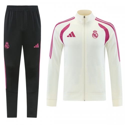 Real Madrid Tuta Rappresentanza 2026-27 Bianca - Uomo Real Madrid Tuta Rappresentanza 2026-27 Bianca - Uomo