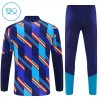 Spagna Felpe da Allenamento Quarto-Zip 2026-27 Blu - Bambino