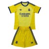 Divisa Portiere Real Madrid 2026-27 Maniche Corte Gialla - Bambino Divisa Portiere Real Madrid 2026-27 Maniche Corte Gialla - Bambino