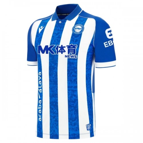 Maglia Deportivo Alaves Primo 2026-27 Maniche Corte - Uomo Maglia Deportivo Alaves Primo 2026-27 Maniche Corte - Uomo