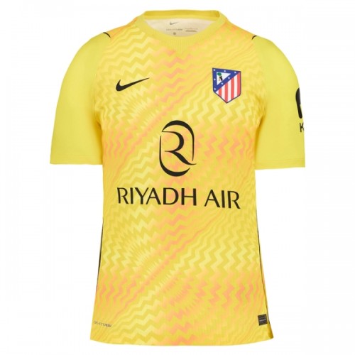 Maglia Portiere Atlético Madrid 2026-27 Maniche Corte Gialla - Uomo Maglia Portiere Atlético Madrid 2026-27 Maniche Corte Gialla - Uomo