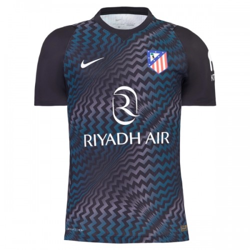 Maglia Portiere Atlético Madrid 2026-27 Maniche Corte Nera - Uomo Maglia Portiere Atlético Madrid 2026-27 Maniche Corte Nera - Uomo
