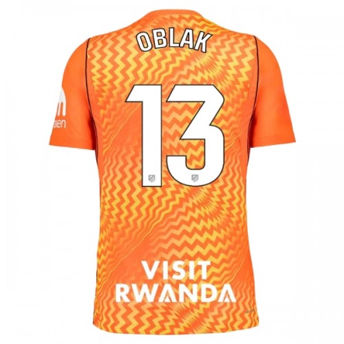 Maglia Portiere Atlético Madrid Oblak 13 2026-27 Maniche Corte Arancia - Uomo Maglia Portiere Atlético Madrid Oblak 13 2026-27 Maniche Corte Arancia - Uomo