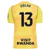 Maglia Portiere Atlético Madrid Oblak 13 2026-27 Maniche Corte Gialla - Uomo Maglia Portiere Atlético Madrid Oblak 13 2026-27 Maniche Corte Gialla - Uomo