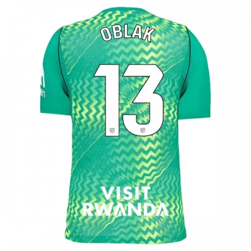 Maglia Portiere Atlético Madrid Oblak 13 2026-27 Maniche Corte Verde - Uomo Maglia Portiere Atlético Madrid Oblak 13 2026-27 Maniche Corte Verde - Uomo