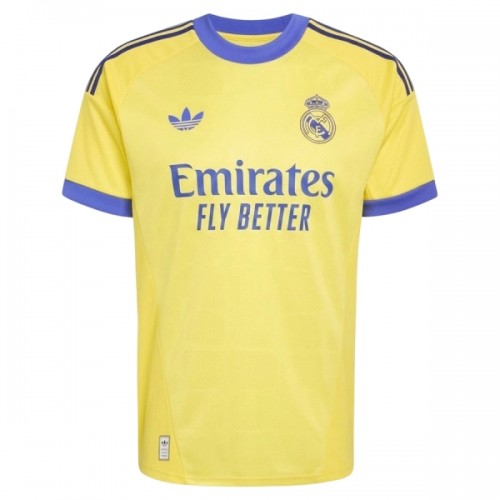 Maglia Portiere Real Madrid 2026-27 Maniche Corte Gialla - Uomo Maglia Portiere Real Madrid 2026-27 Maniche Corte Gialla - Uomo