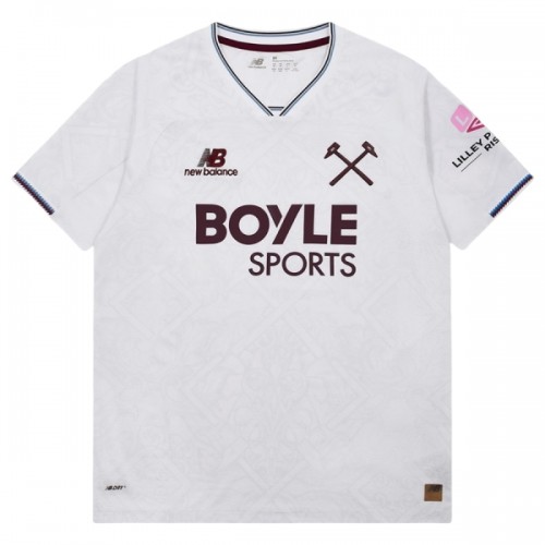 Maglia West Ham United Secondo 2026-27 Maniche Corte - Uomo Maglia West Ham United Secondo 2026-27 Maniche Corte - Uomo