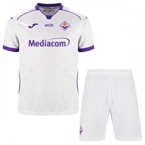 Divisa AC Fiorentina Secondo 2026-27 Maniche Corte - Bambino Divisa AC Fiorentina Secondo 2026-27 Maniche Corte - Bambino