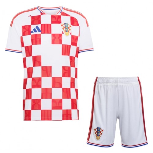 Divisa Croazia Primo 2026-27 Maniche Corte - Bambino Divisa Croazia Primo 2026-27 Maniche Corte - Bambino