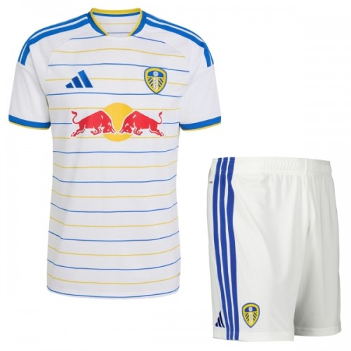 Divisa Leeds United Primo 2026-27 Maniche Corte - Bambino Divisa Leeds United Primo 2026-27 Maniche Corte - Bambino