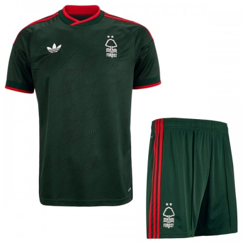 Divisa Nottingham Forest Secondo 2026-27 Maniche Corte - Bambino Divisa Nottingham Forest Secondo 2026-27 Maniche Corte - Bambino