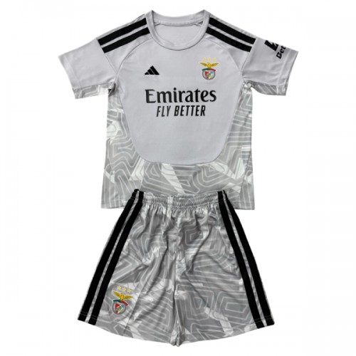 Divisa Portiere Benfica 2026-27 Maniche Corte Grigia - Bambino Divisa Portiere Benfica 2026-27 Maniche Corte Grigia - Bambino