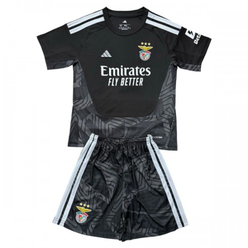 Divisa Portiere Benfica 2026-27 Maniche Corte Nera - Bambino Divisa Portiere Benfica 2026-27 Maniche Corte Nera - Bambino
