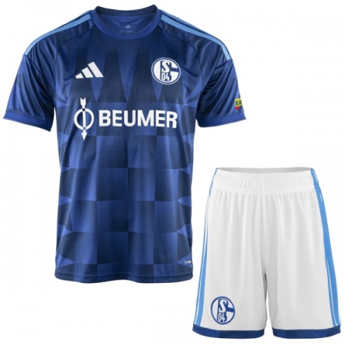 Divisa Schalke 04 Primo 2026-27 Maniche Corte - Bambino Divisa Schalke 04 Primo 2026-27 Maniche Corte - Bambino