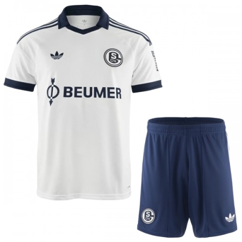 Divisa Schalke 04 Secondo 2026-27 Maniche Corte - Bambino Divisa Schalke 04 Secondo 2026-27 Maniche Corte - Bambino