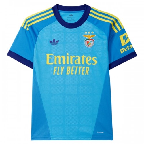 Maglia Portiere Benfica 2026-27 Maniche Corte Blu - Uomo Maglia Portiere Benfica 2026-27 Maniche Corte Blu - Uomo