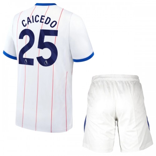 Divisa Chelsea Caicedo 25 Terzo 2026-27 Maniche Corte - Bambino Divisa Chelsea Caicedo 25 Terzo 2026-27 Maniche Corte - Bambino